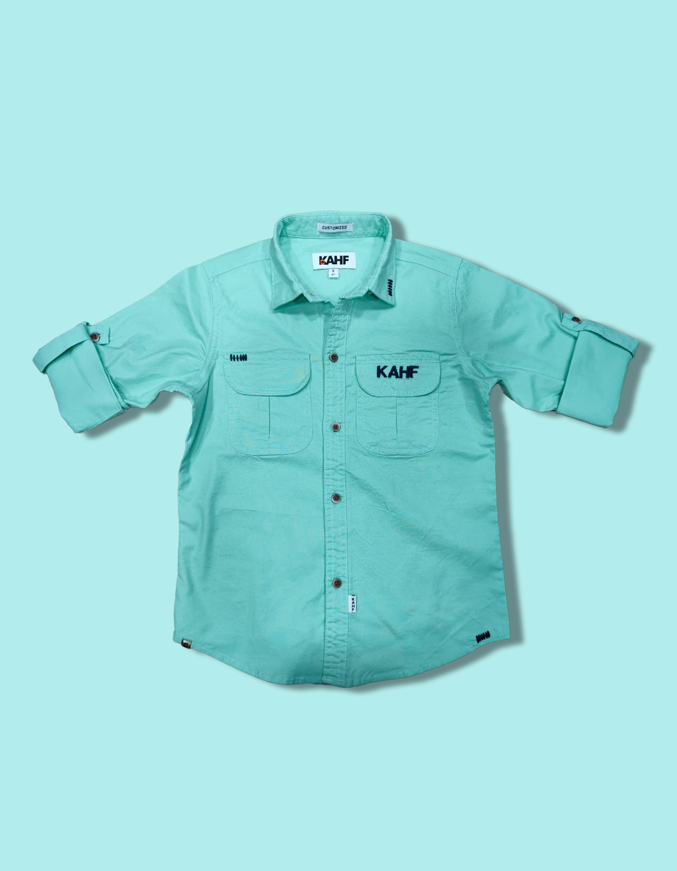 KAHF MINT GREEN PLAIN